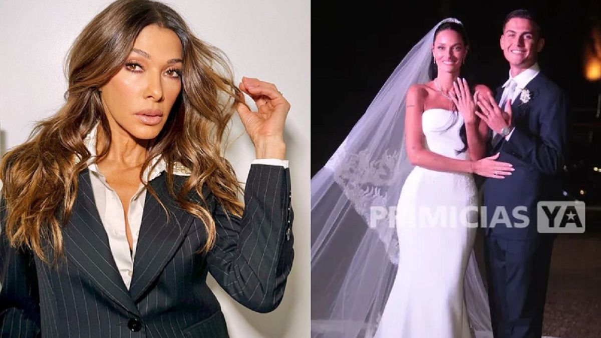 Catherine Fulop reveló cuál fue el bajón del casamiento de Oriana Sabatini y Paulo Dybala