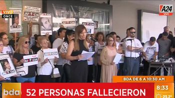 Tragedia de Once: familiares de las víctimas volvieron a escuchar la sirena a las 8:32