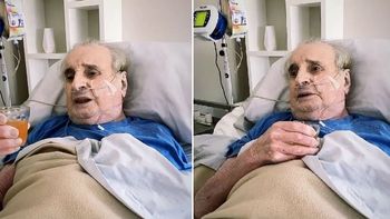 El conmovedor video que Federico Bal grabó de su padre Santiago en la clínica