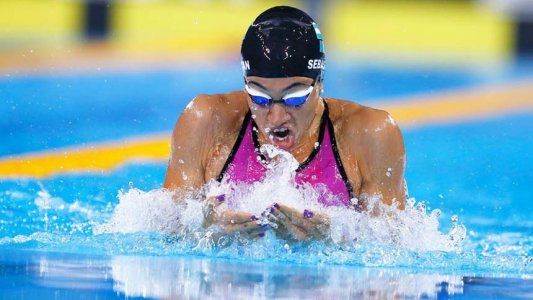 Lima 2019: Julia Sebastián ganó la medalla de plata en 100 metros pecho y sacó pasaje olímpico a Tokio 2020