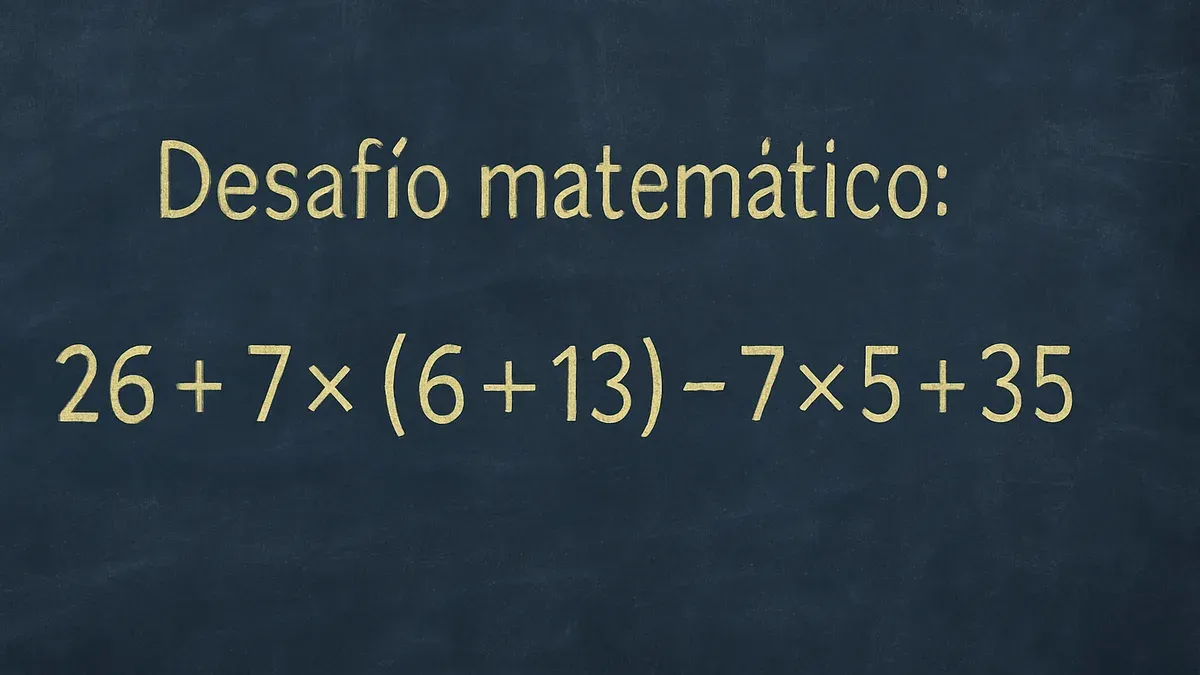 La regla esencial para resolver este desafío matemático es conocido como PEMDAS (por sus siglas en inglés) o jerarquía de operaciones.