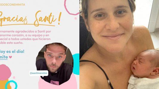 Récord solidario de Santi Maratea para ayudar a Emmita