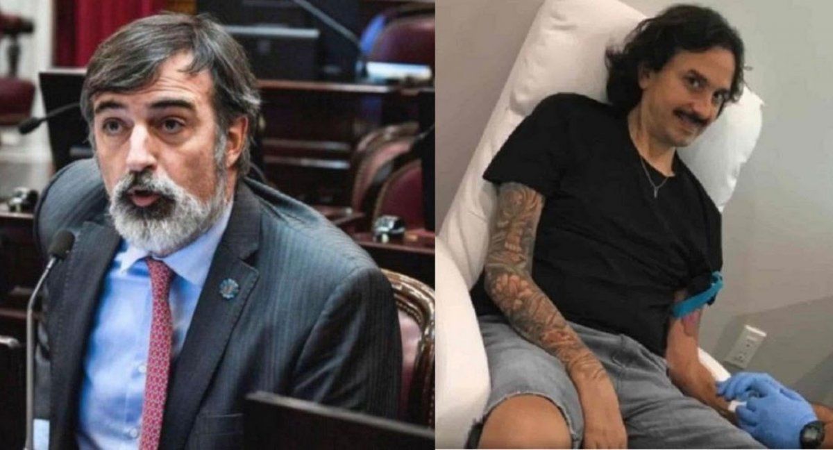 El senador Esteban Bullrich y MArtín Carrizo padecen la misma enfermedad