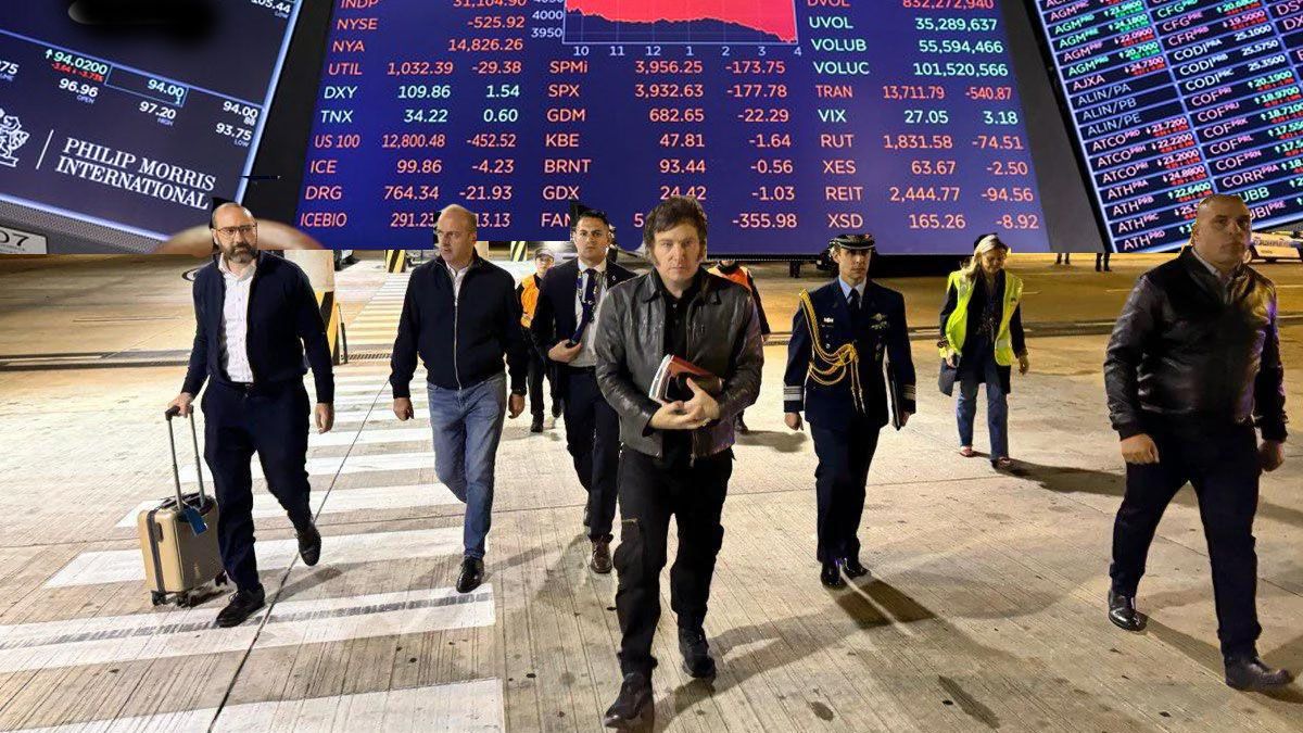 Milei postergó su viaje a Estados Unidos y los mercados mejoran. (Foto: A24.com)