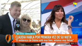 Claudia Villafañe: El embarazo de Dalma está muy bien, estamos muy felices