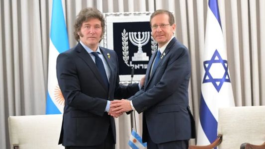 Aliado leal: el presidente israelí le agradeció a Javier Milei su respaldo tras el ataque de Irán