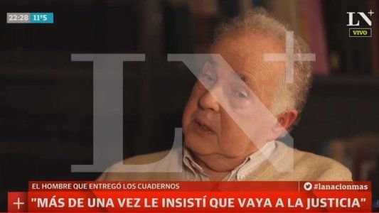 El amigo de Centeno que entregó los cuadernos contó la historia: Me los dio por confianza