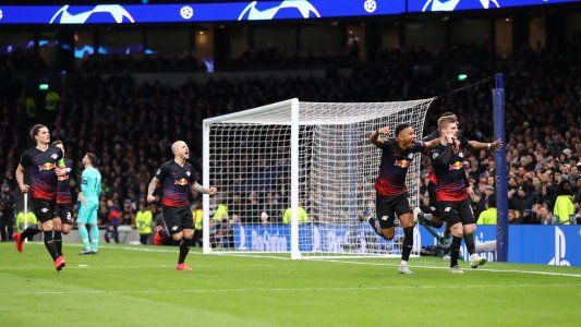 Champions League: el Tottenham de Mourinho perdió con el Leipzig de local en la ida de los octavos