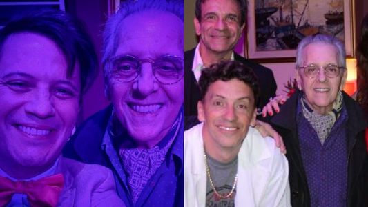 Antonio Gasalla reapareció en la noche porteña y fue al teatro: las imágenes