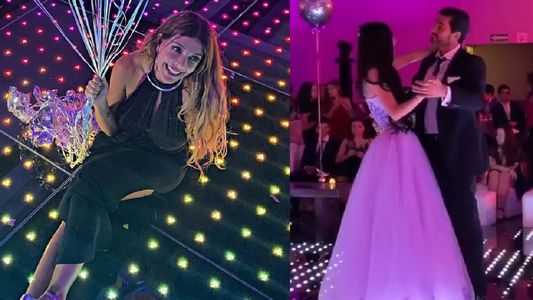 Así fue la fiesta de 15 de Victoria, la hija de Mónica Ayos y Diego Olivera