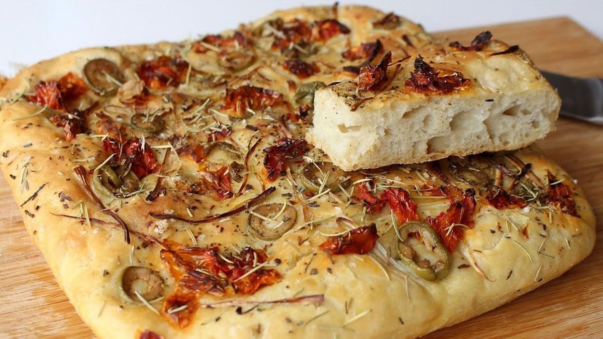 ¿Te sobró arroz? Convertilo en una focaccia de forma muy sencilla