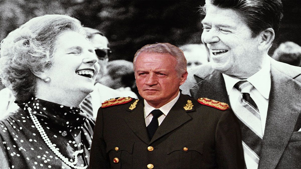 El dictador Galtieri creyó ver un aliado en los Estados Unidos cuando decidió el desembarco en las Islas Malvinas (Foto: Archivo)