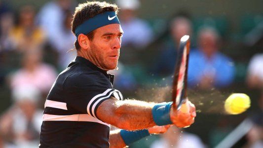 Un sólido triunfo de Juan Martín Del Potro para meterse en cuartos de final de Roland Garros