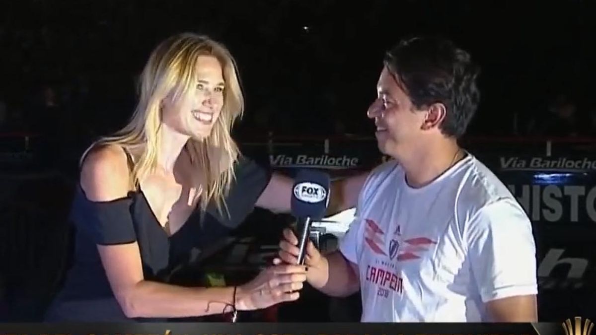 Marcelo Gallardo Alina Moine