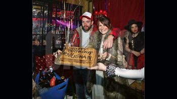 Calu Rivero estuvo presente en el cumple de Polito Pieres