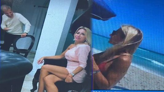 La sugestiva foto del reencuentro de Martín Redrado con Lulú Sanguinetti en Miami: ¿Se burlan de Luli Salazar?