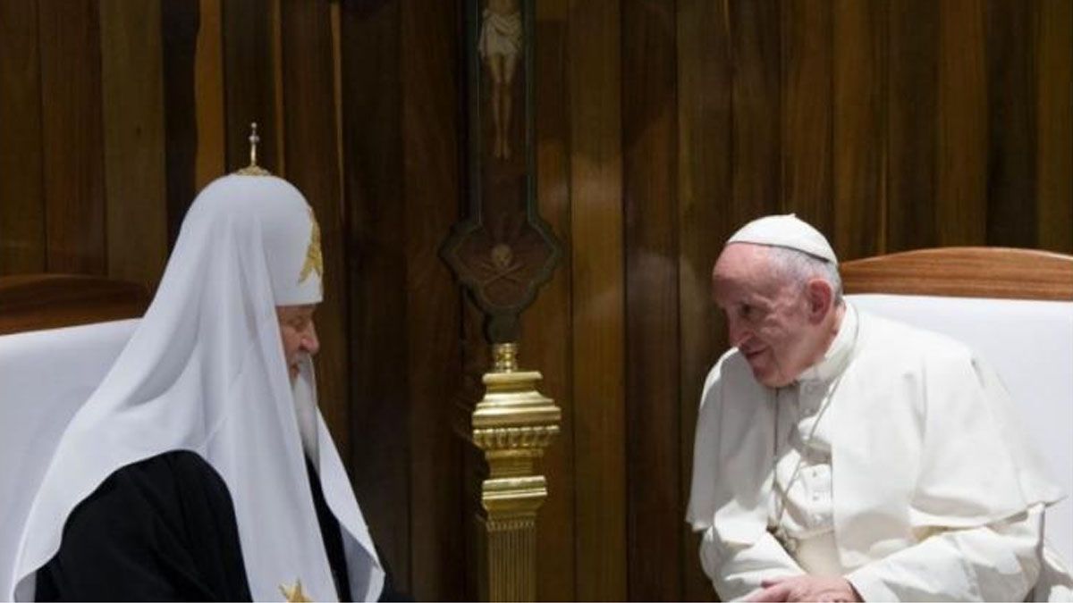 El patriarca Kiril, suspendió su encuentro con Francisco en Kazajistán (Foto: Gentileza AICA)