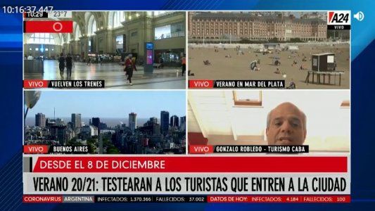 La Ciudad testeará a los turistas que ingresen al suelo porteño