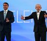 Milei, los endeudados y el salario mínimo en Brasil: los cruces entre Lula da Silva y Flávio Bolsonaro en el debate presidencial