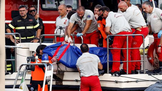 Trágico naufragio del superyate en Sicilia: hallaron 5 cuerpos, ¿quién es la única desaparecida?