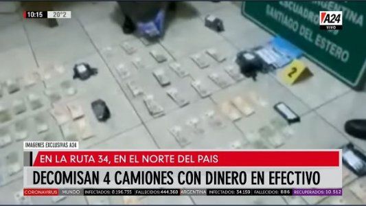 Caen los “blue truck”: camiones con dinero para operaciones cambiarias