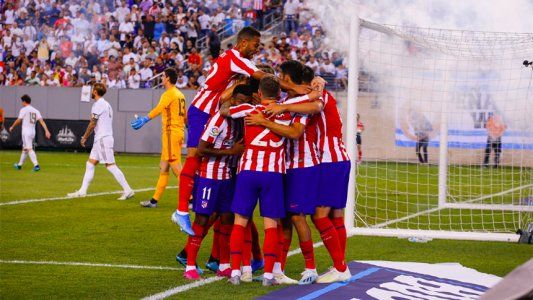 ¡Un clásico de locura en New Jearsey!: en un amistoso inolvidable, Atlético Madrid goleó 7-3 a Real Madrid