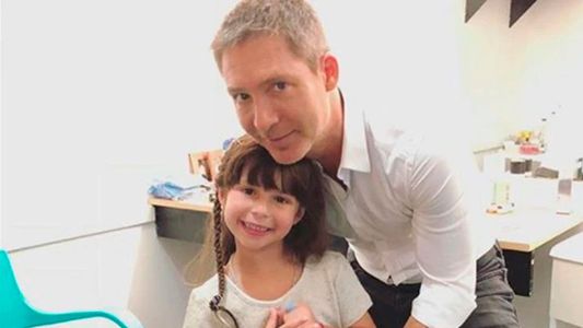 Adrián Suar festejó los 9 años de su hija Margarita