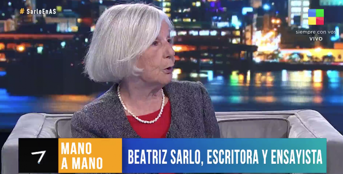 Beatriz Sarlo: Fue meritorio que la gente se haya movilizado, pero la marcha del 17A no fue súper masiva
