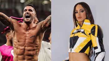 La declaración de amor de Rodrigo de Paul a Tini Stoessel en Twitter