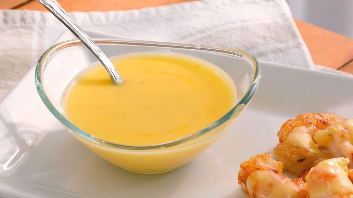 SALSA HOLANDESA receta cremosa y MUY SUAVE