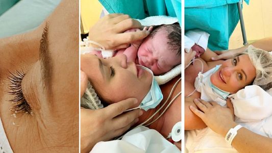 La emoción de Carolina Haldemann por el nacimiento de Vincenzo