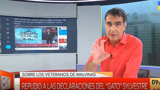 Antonio Laje criticó al Gato Sylvestre: “No te va a alcanzar la vida para disculparte con los argentinos que dieron la vida”