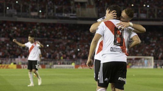 El golazo de Quintero que le da el pase a River