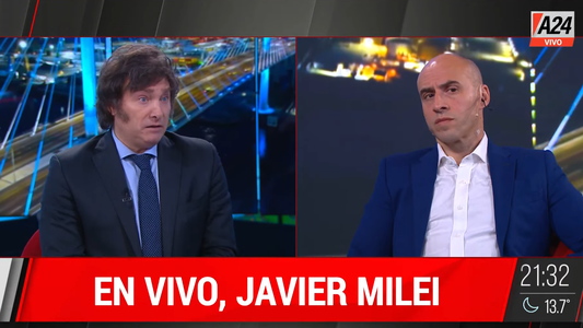Javier Milei con Esteban Trebucq: Aún no estamos en posición de ganar en primera vuelta