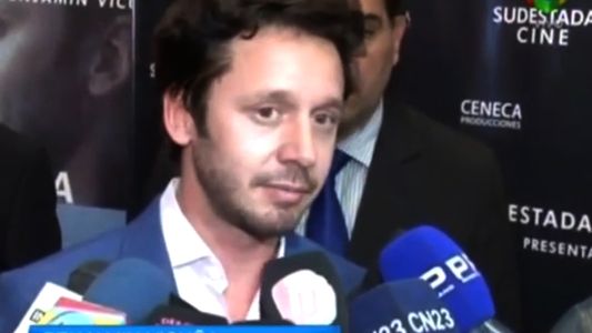 Benjamín Vicuña caliente con los periodistas: ¿Ahora me quieren?