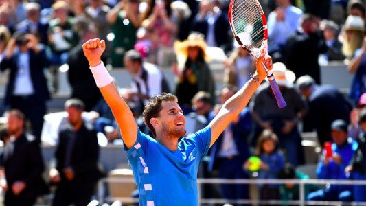 Roland Garros: Thiem le ganó a Djokovic en cinco sets e irá por la revancha y el título ante Nadal