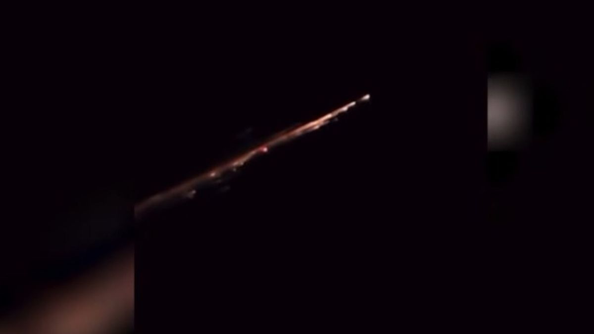 Río Negro: vecinos quedaron impactados por un inusual espectáculo en el cielo nocturno