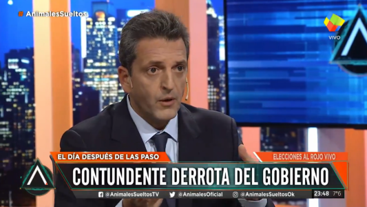 Massa: El Gobierno tenía en el Central un arquero con la obligación de cuidar el arco y se dejó hacer dos goles