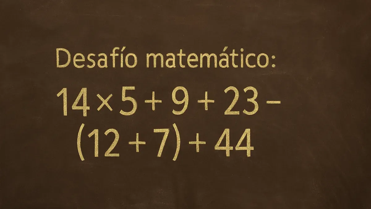 La regla esencial para resolver este desafío matemático es conocido como PEMDAS (por sus siglas en inglés) o jerarquía de operaciones.