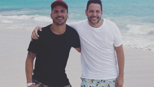 Rodrigo Lussich y su novio, románticos en Punta Cana