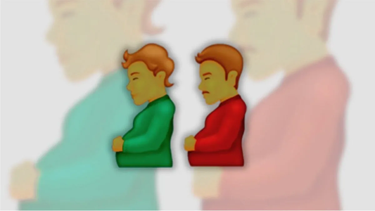 Emojis inclusivos: varón embarazado y persona no binaria. ¿Desde cuándo estarán disponibles para usar en las redes?