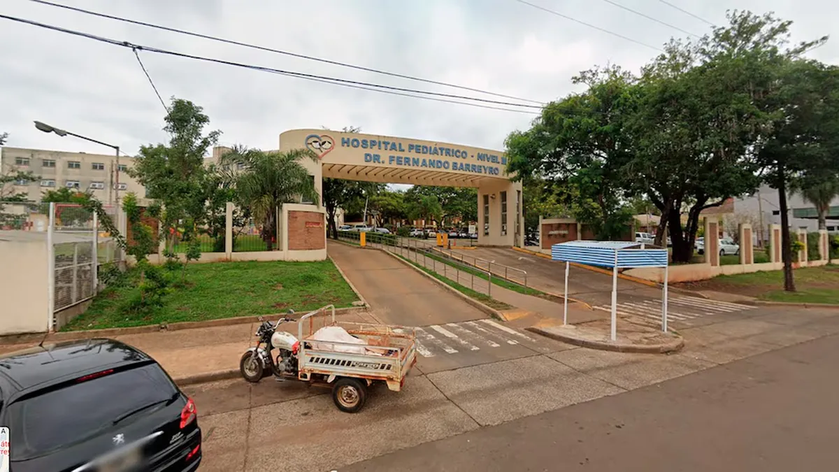 La menor estaba internada en el Hospital Pediátrico de Posadas. (Foto: Google)