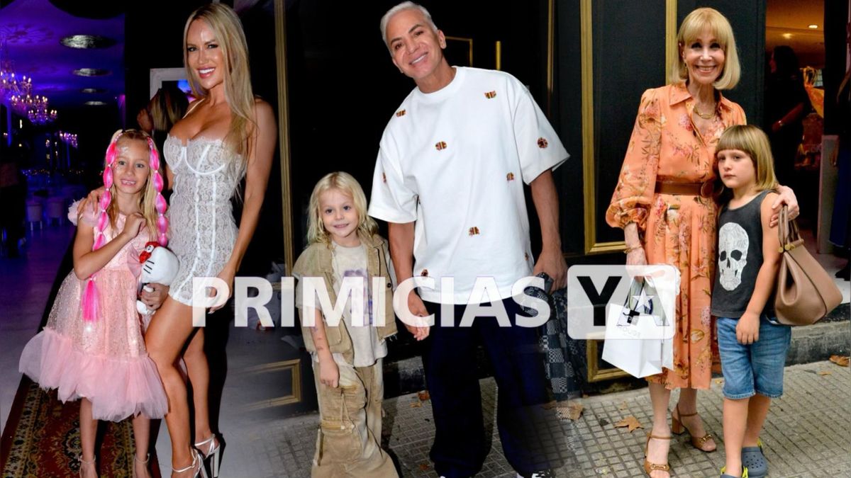 Las fotos del cumpleaños de Matilda, la hija de Luciana Salazar: los looks de los famosos