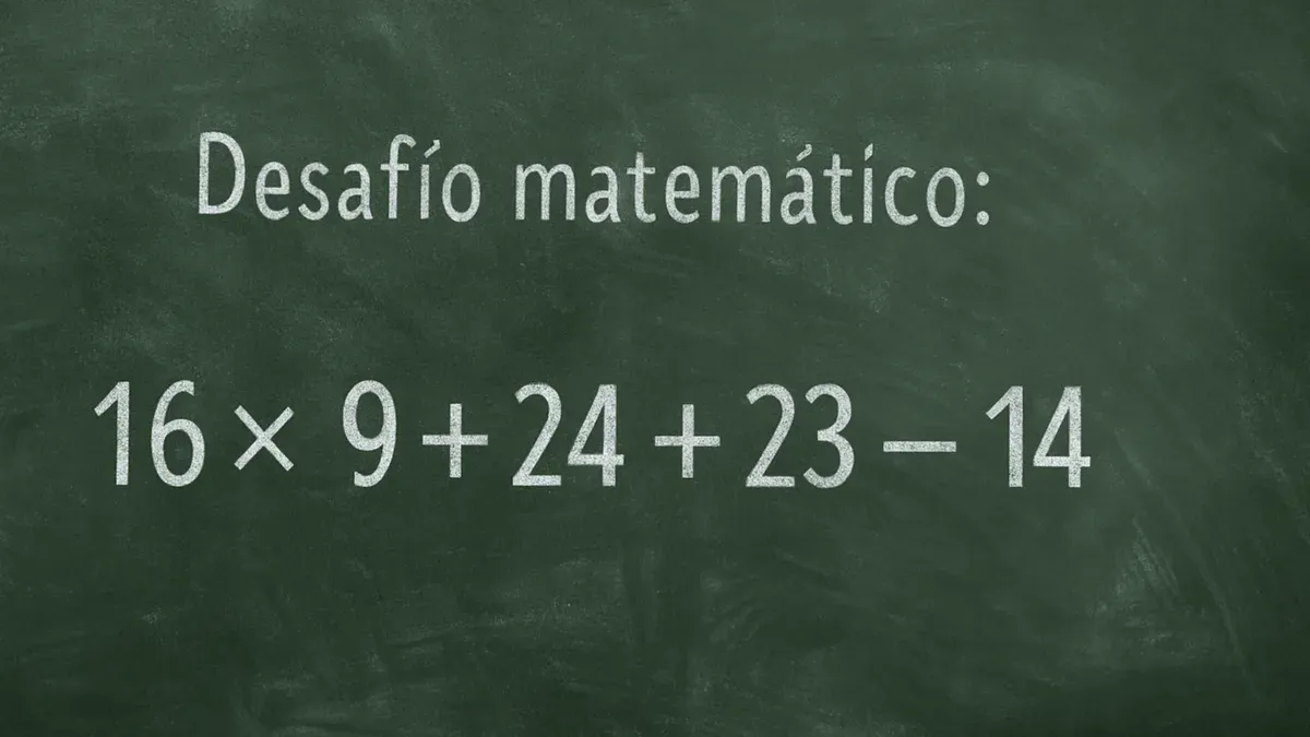 La regla esencial para resolver este desafío matemático es conocido como PEMDAS (por sus siglas en inglés) o jerarquía de operaciones.