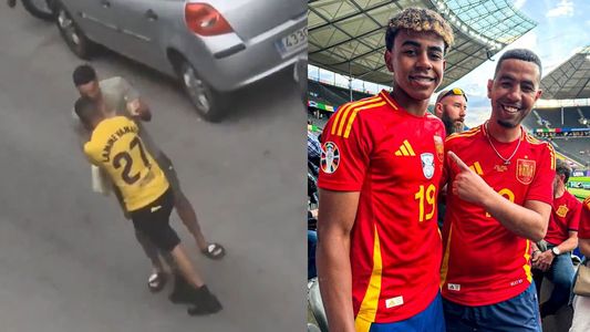 Apuñalaron al papá de Lamine Yamal: los videos de la pelea y quiénes son los atacantes