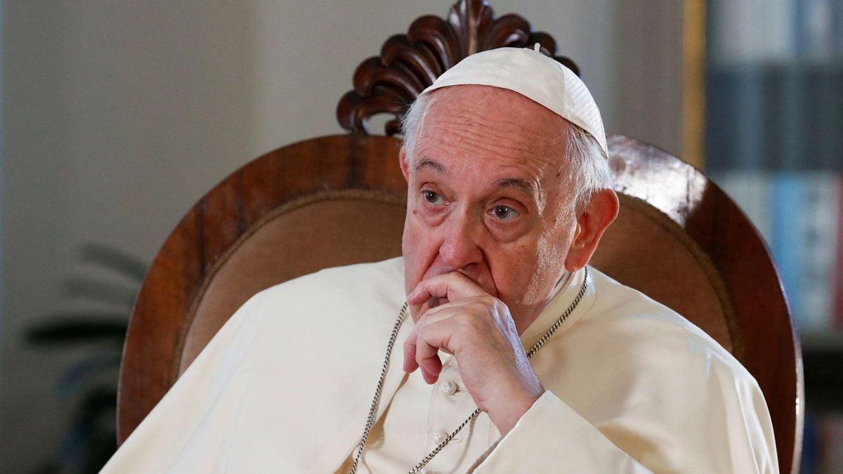 El papa Francisco se mostr&oacute; muy cr&iacute;tico ante el &iacute;ndice de pobreza e inflaci&oacute;n en la Argentina (Foto: gentileza News Sky).