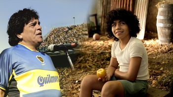 Amazon difundió fotos de Sueño Bendito, la serie de Diego Maradona