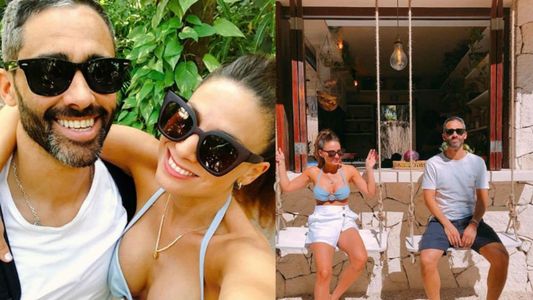 La mini luna de miel de Tefi Russo y El Pollo Álvarez en México