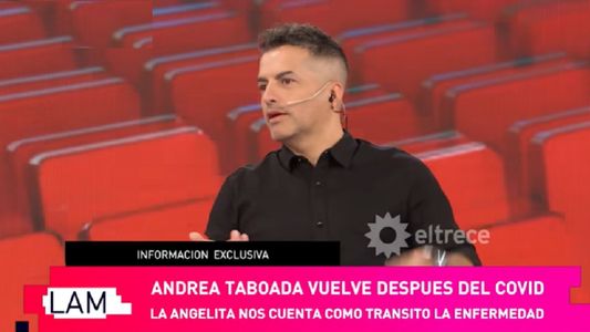 Ángel de Brito regresó a LAM tras tener coronavirus: Estoy más o menos