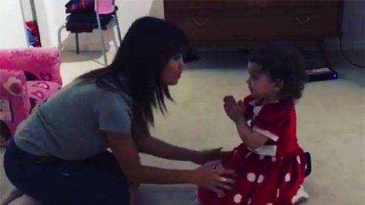 El tierno video de Lali Espósito junto a Olivia, la hija de Paula Chaves y Pedro Alfonso